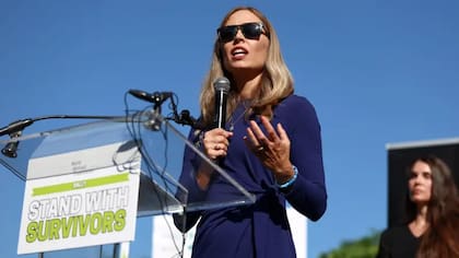 Annie Farmer, superviviente de Epstein, trata de darles voz a las víctimas