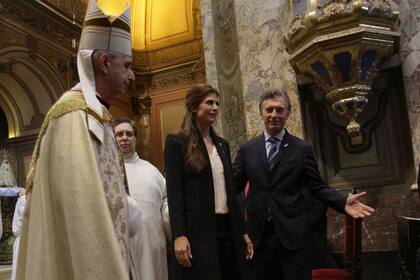 Año 2015: Poli y Mauricio Macri