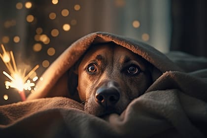 Año Nuevo: ¿Cómo afecta el uso de la pirotecnia en las mascotas?