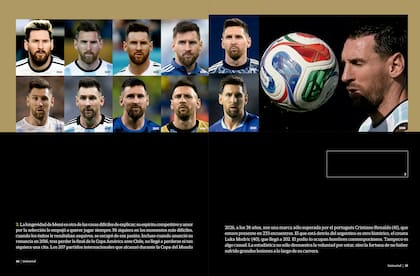 Año por año, una trayectoria de 21 tempordas de Lionel Messi con la selección nacional