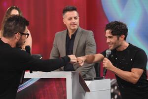 Anoche estuvo el novio de Hernán Piquín y Marcelo Tinelli le dio protagonismo
