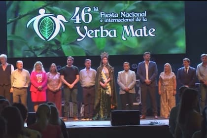Anoche se realizó la inauguración oficial de la 46a. Fiesta Nacional e Internacional del Mate que se extenderá hasta el domingo