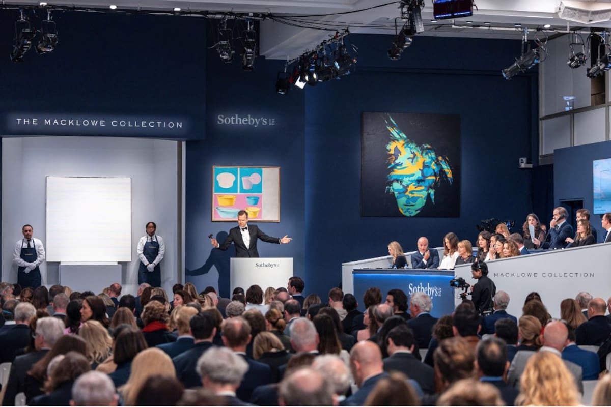 Anoche, Sotheby’s ofreció 30 obras de la colección Macklowe que recaudaron US$ 246,1 millones