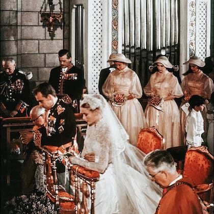 Años después, Grace reveló que prefería que la ceremonia sea más íntima (Foto: Instagram @alwaysgracekelly)