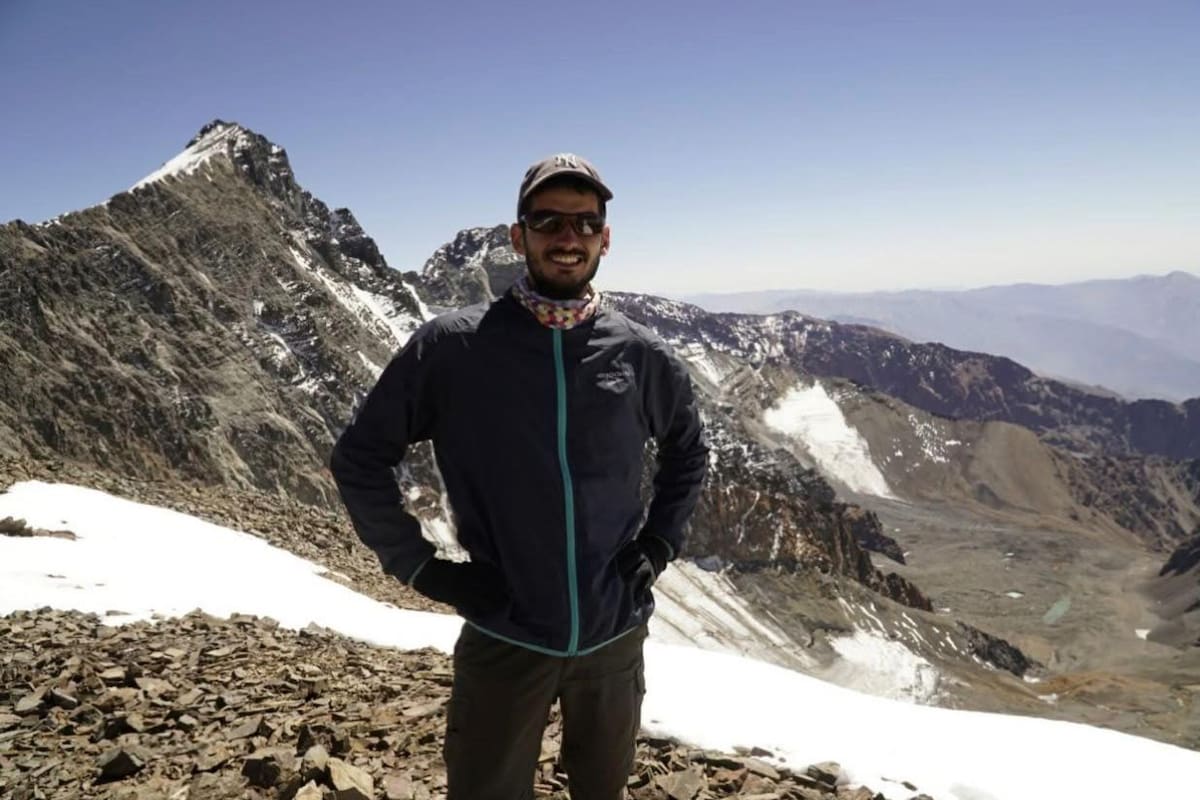 Ansiaume encontraba en las montañas la oportunidad perfecta para sonreír
