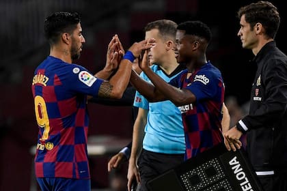 Ansu Fati y Luis Suárez, protagonistas de Barcelona y Atlético de Madrid en el inicio de la nueva temporada