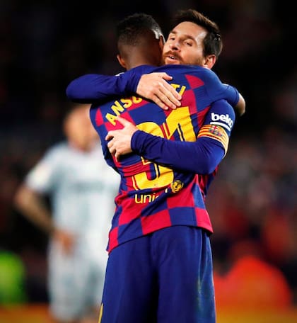 Ansu iba en camino a ser el heredero de Messi en Barcelona (Foto: X)