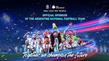 Ant International se convirtió en marzo en patrocinador oficial de la selección argentina de fútbol para la región de Asia, con exclusión de Medio Oriente