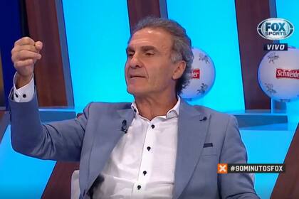 Ante el avance del coronavirus, el exjugador de la selección sostuvo que se deben cerrar las fronteras para contener la pandemia Fuente: Capurta de TV