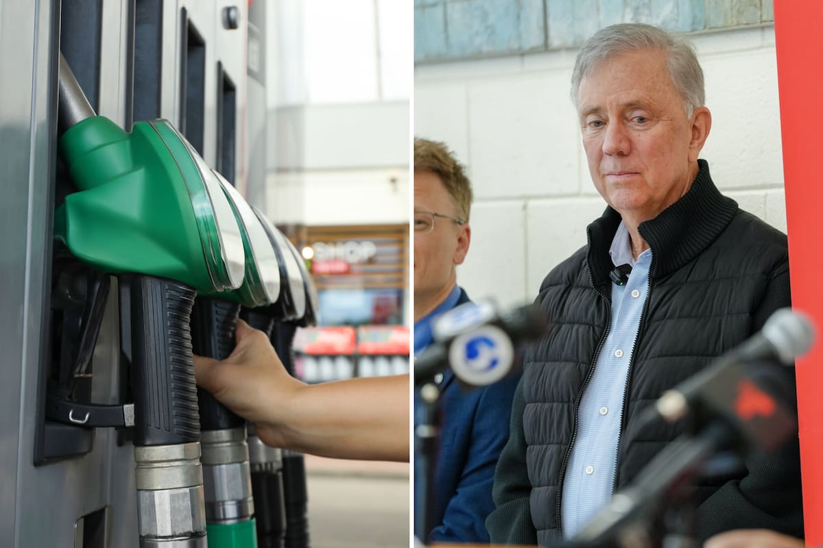 Ante el incremento acelerado de los precios, el gobernador de Connecticut, Ned Lamont, propuso suspender temporalmente el impuesto estatal a los combustibles