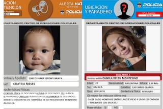 Activan en Neuquén la Alerta Nati por la desaparición de una madre y su bebé de cuatro meses