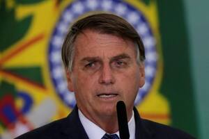 Ante una pregunta que lo molestó, el presidente de de Brasil hizo este pedido a quienes se encontraban con él