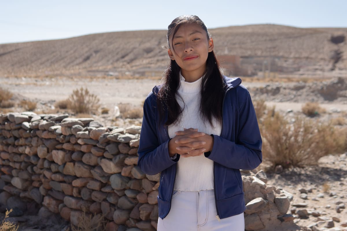 “Antes de comenzar el Centro de Escucha, nunca se me había cruzado por la cabeza el suicidio. Lo emprendí sin saber realmente lo que los demás vivían”, dice Agustina, que tiene 19 años. Gentileza: Abanderados