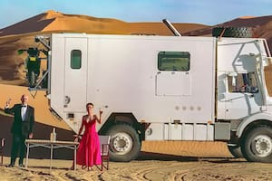 Antes de descubrir la Argentina, Richard Desomme y Catherine Kosch vivieron mil aventuras. La más desafiante, según ellos, fue cruzar el desierto del Sahara en su casa rodante