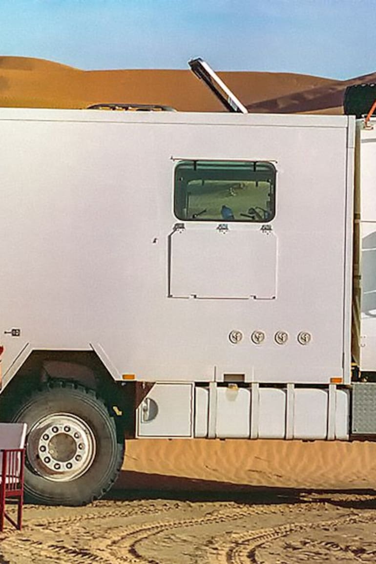 Antes de descubrir la Argentina, Richard Desomme y Catherine Kosch vivieron mil aventuras. La más desafiante, según ellos, fue cruzar el desierto del Sahara en su casa rodante