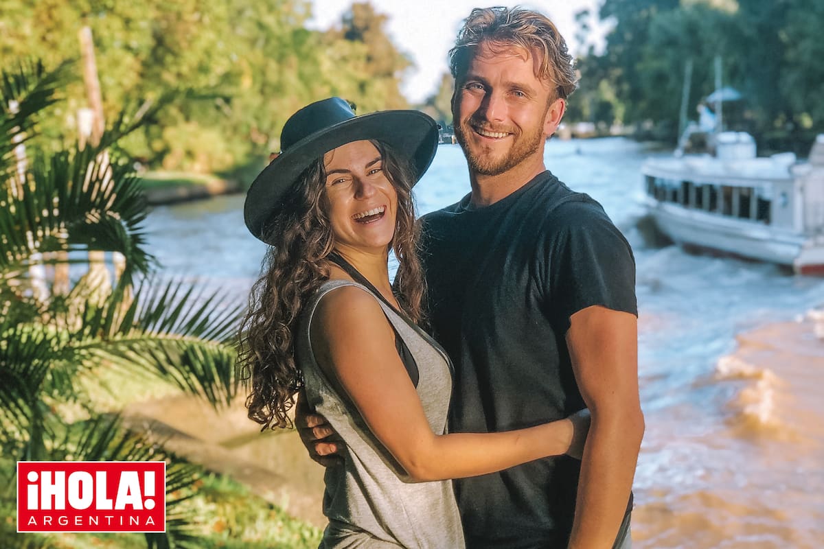 Antes de emprender su travesía, la actriz y su novio organizaron una escapada al Tigre.