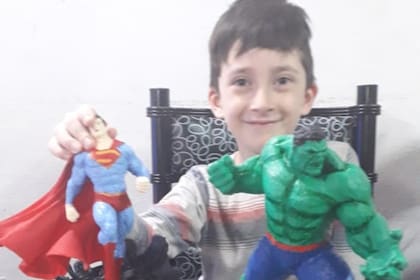 Antes de hacer máscaras, imprimía muñecos