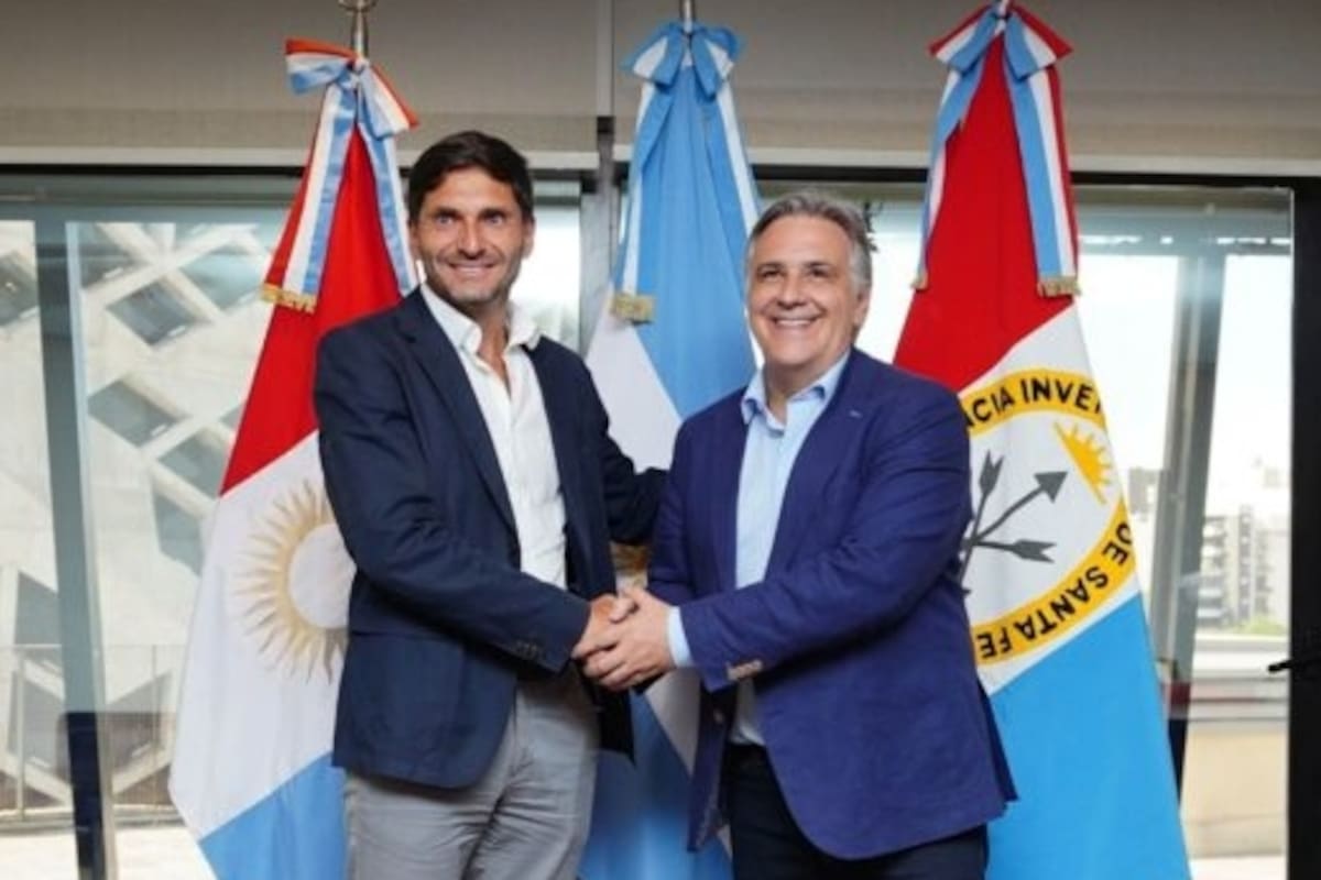 Antes de ir al Festival de Jesús María, Maximiliano Pullaro se reunió con Martín Llaryora