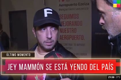 Antes de irse del país, Jey Mammon habló con LAM (Foto: Captura / América)
