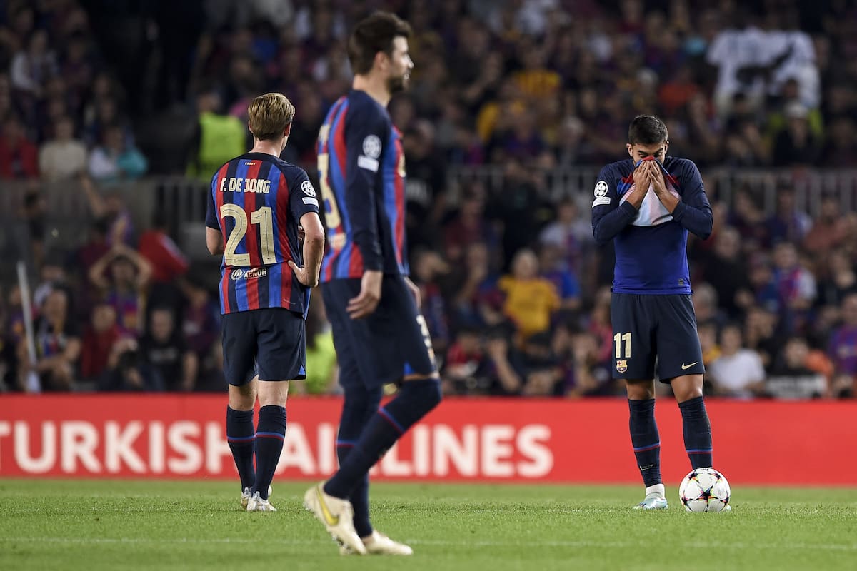 Antes de jugar, Barcelona quedó afuera de la ronda de grupos de la Champions League y deberá conformarse con disputar la Europa League