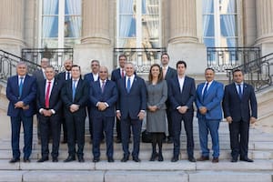 Antes de la gira, Wado de Pedro y gobernadores de la Región del Norte Grande mantuvieron encuentros con el embajador de Estados Unidos en Argentina, Marc Stanley