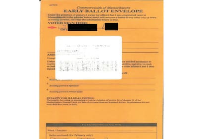 Antes de las elecciones de 2024, alguien registró al excompañero de Sun como votante y emitió un sufragio anticipado bajo su identidad