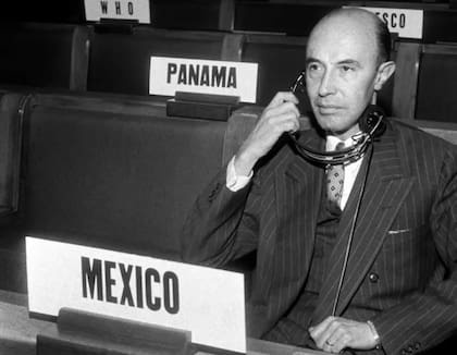 Antes de los 40 años, García Robles ya era parte de misiones diplomáticas mexicanas de alto nivel