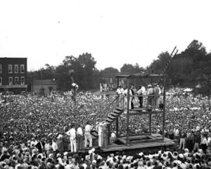 Antes de que existiera la televisión, la gente asistía a las ejecuciones públicas como a un espectáculo (Foto: Getty Images)