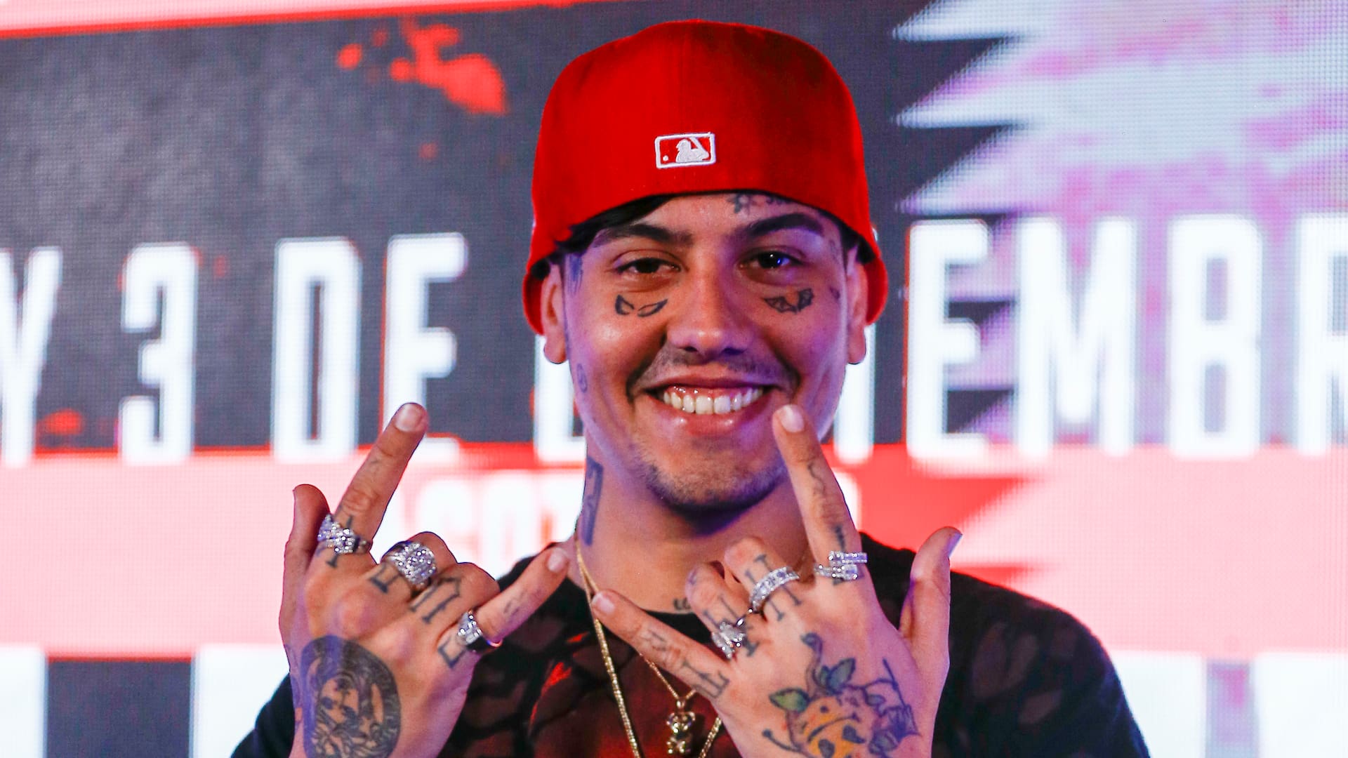 Antes de sus shows en River este fin de semana, Duki hizo una conferencia de prensa, en la que repasó su historia y se emocionó