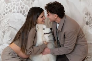 Julián Álvarez y Emilia Ferrero compartieron la sesión de fotos más íntima y especial