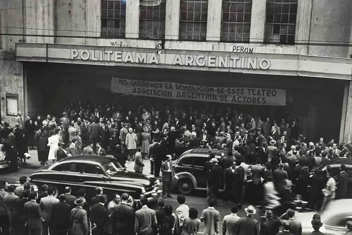 Antes: El esplendoroso Politeama