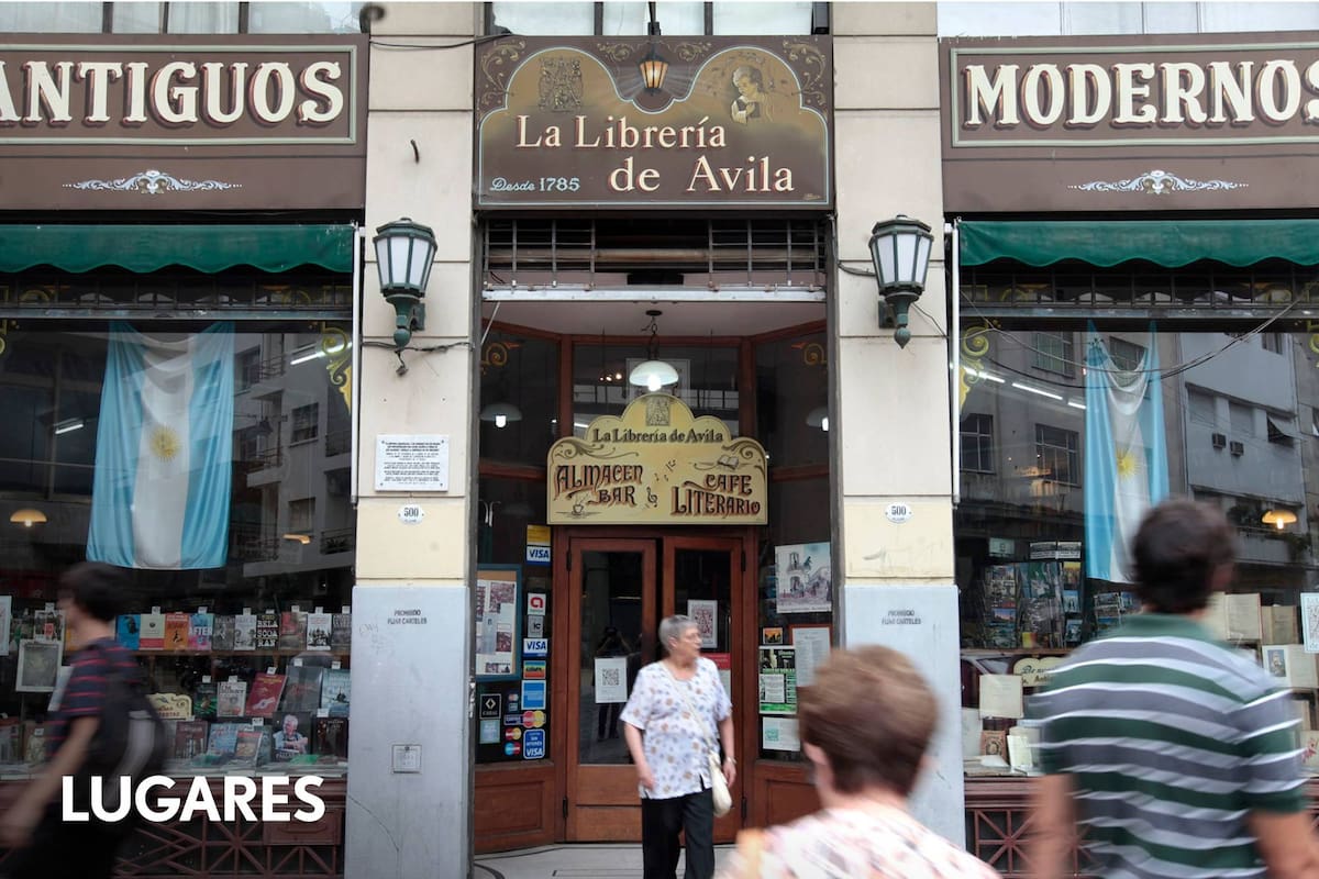 Antes llamada Librería del Colegio por su cercanía con el Nacional Buenos Aires, La Librería de Ávila data de 1785
