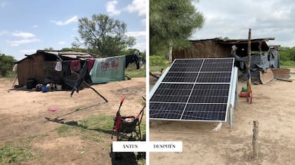 Antes y después