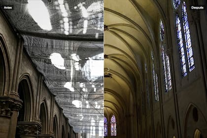 Antes y después de la Catedral de Notre Dame