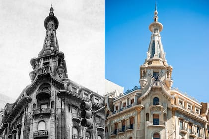 Antes y después: En 2018 la Comisión Bicameral del Congreso de la Nación se hizo cargo del edificio y asumió el desafío de atender todo tipo de problemas estructurales. Por ejemplo, el agua trepaba cuatro metros en los subsuelos. Un equipo de buzos profesionales se sumergió para apuntalar las bases e instalar una bomba que hoy permite desagotar con rapidez todas las filtraciones