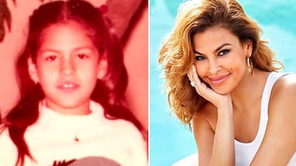 Antes y después: Eva Mendes