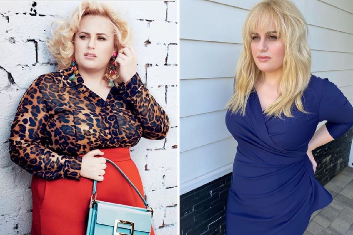 Antes y después: Rebel Wilson se propuso hacer un cambio rotundo en sus hábitos y logró bajar 20 kilos en plena cuarentena