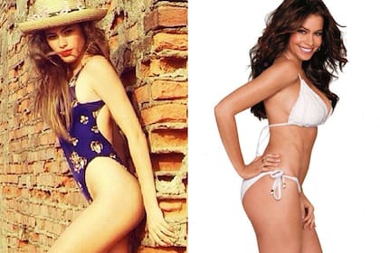 Antes y después... Sofía Vergara ¿Qué opinan?