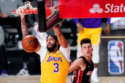 Anthony Davis #3 de Los Angeles Lakers