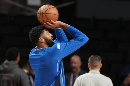 Anthony Davis está en duda para el juego de Mavericks contra Pistons en Ciudad de México