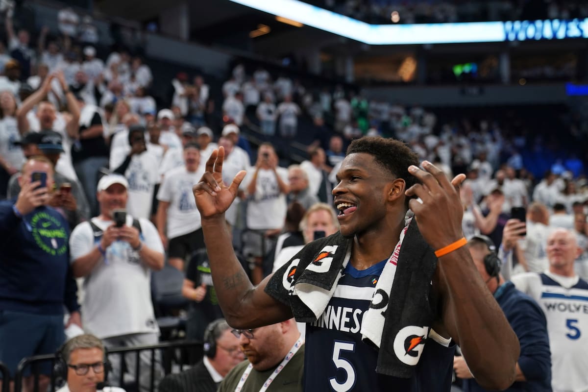 Anthony Edwards, de Minnesota Timberwolves, quiere reinar en la NBA (AP Foto/Abbie Parr)