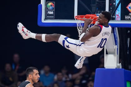 Anthony Edwards es uno de los mejores jugadores de Estados Unidos en lo que va del Mundial
