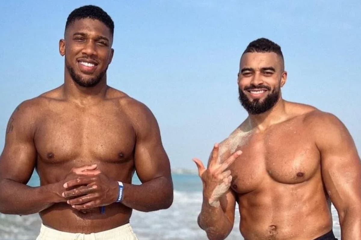 Anthony Joshua y Kevin Latif Ayodele Latz