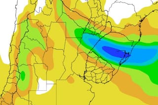 Anticipan pocas lluvias en gran parte del área agrícola, pero una región recibirá más de 100 mm