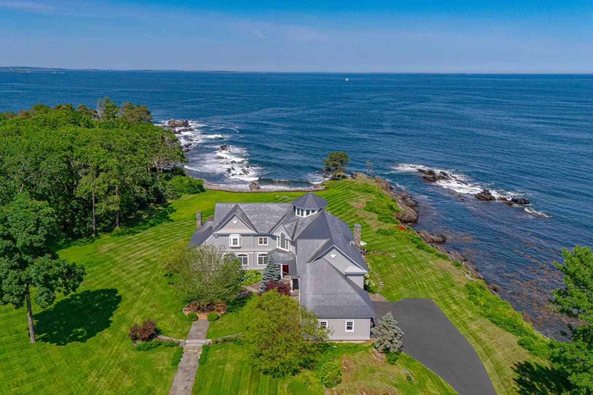 Antigua propiedad de la actriz Bette Davis en Maine (Peter G. Morneau)