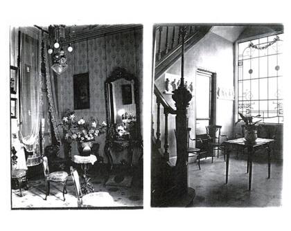 La mansión fue proyectada y construida entre 1910 y 1914