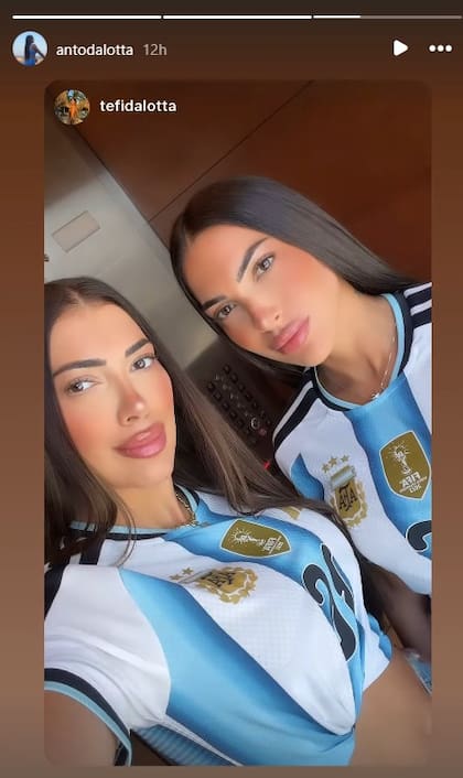 Anto Dalotta, la mujer de Thiago Almada, y su hermana Tefi Dalotta