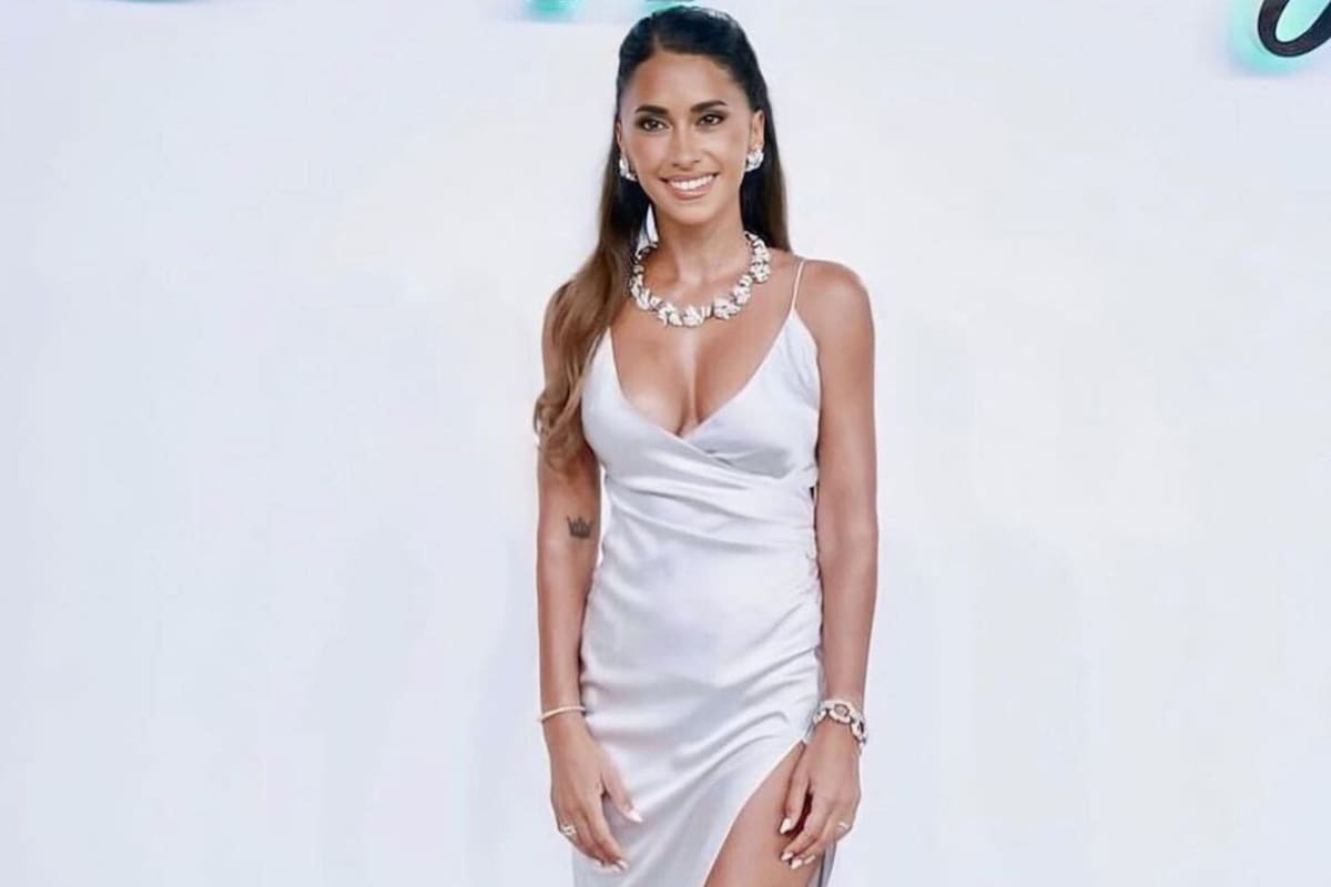 Anto Roccuzzo arrasó con su look en el evento de Tiffany.