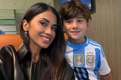 Anto Roccuzzo celebró el cumpleaños número ocho de Ciro, su hijo menor (Foto: Instagram/@antonelagallery)