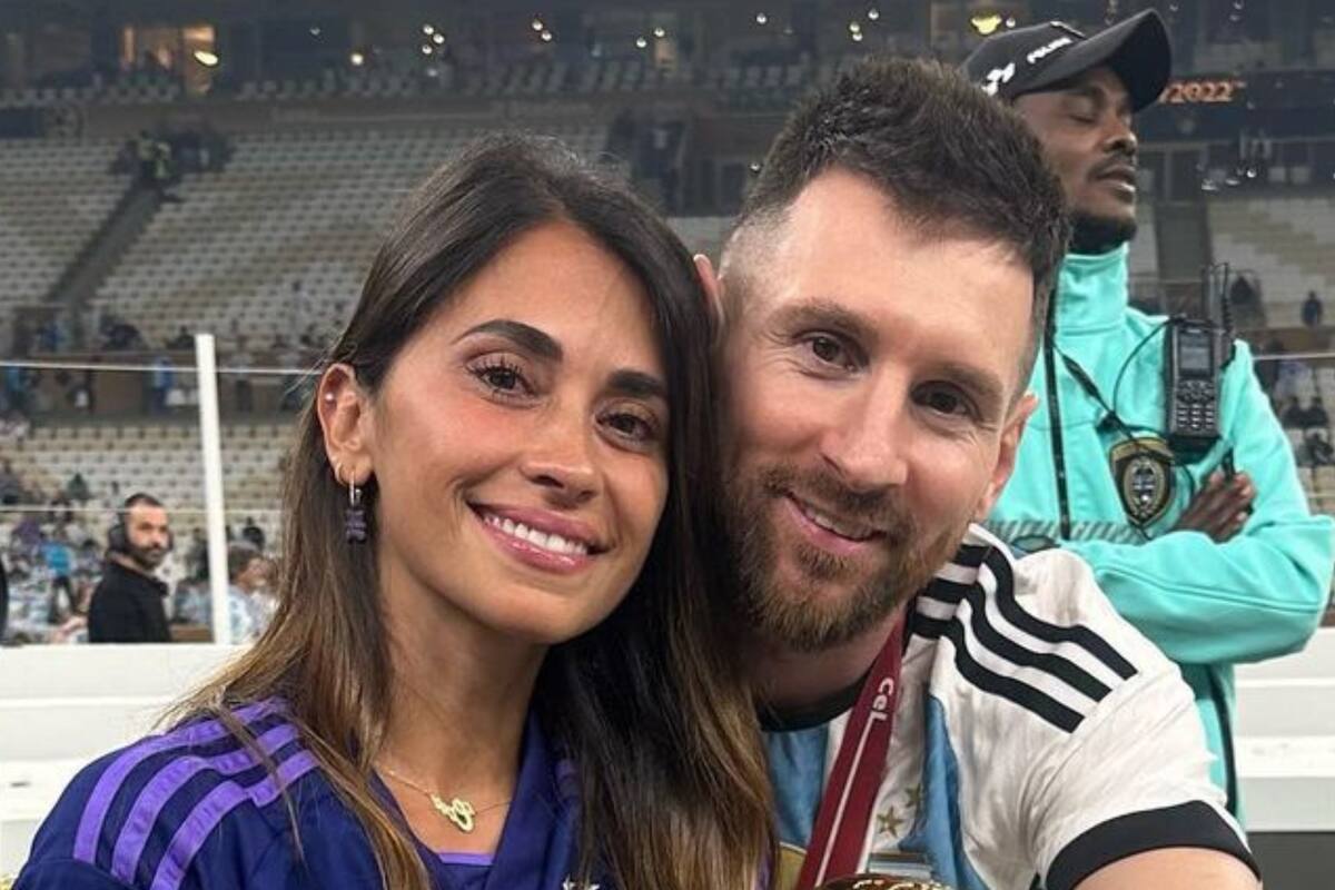 Anto Roccuzzo celebró el triunfo de la selección argentina y le dedicó unas sentidas palabras a Leo Messi (Foto: Instagram @antonelaroccuzzo)